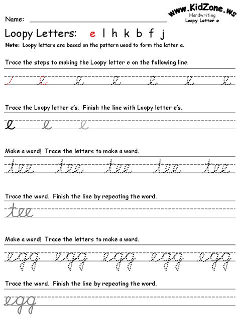 improve cursive handwriting worksheets  adults  worksheet blog