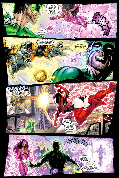 kyle rayner is chosen by all 7 rings comicnewbies