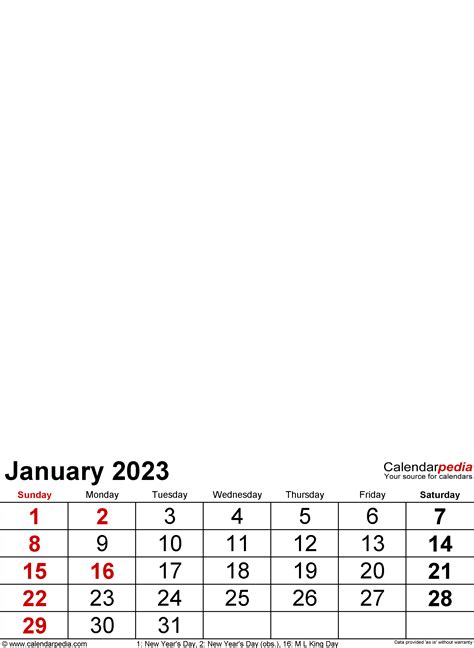 printable calendar strip  printable calendar