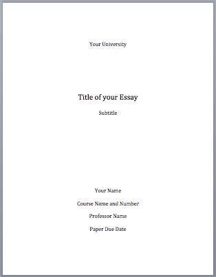 mla format cover page essay cover page cover page template essay