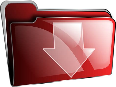 folder red  vector graphic  pixabay