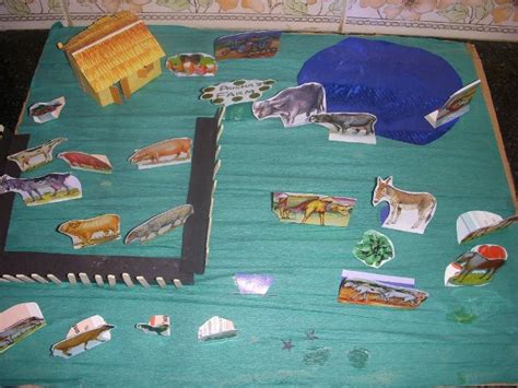 cards crafts kids projects farm diorama