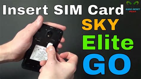 sky elite  insert  sim card youtube