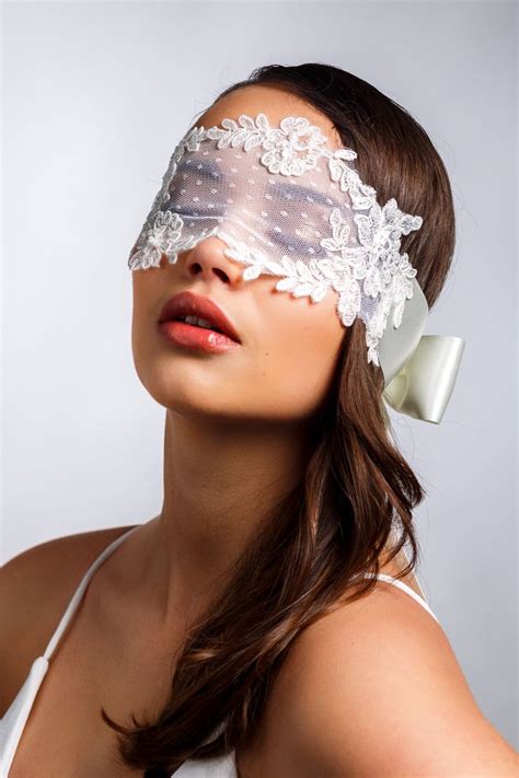 ivory lady agatamaria in 2020 lace blindfold girls