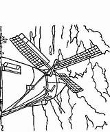 Windmolens Windmills Windmolen Pages Ausmalbilder Stimmen Stemmen Erstellen Kalender sketch template