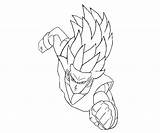 Kamehameha Father Son Gohan Coloring Template Pages sketch template