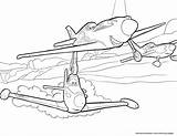 Coloring Pages Plane Color Print Kids sketch template