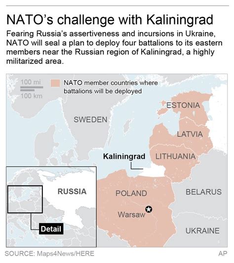 russian kaliningrad region poses challenge at nato summit the seattle