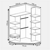 Eckkleiderschrank Eck Kleiderschrank sketch template