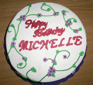 cakestar happy birthday michelle