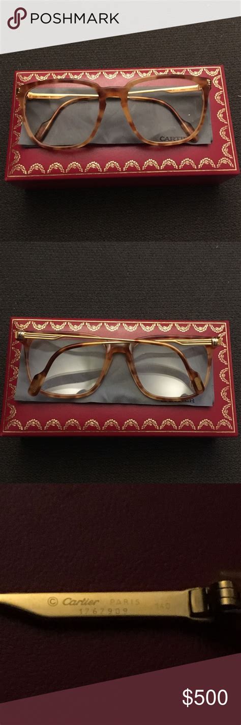 100 authentic cartier lumen eyeglasses nwot cartier sunglasses