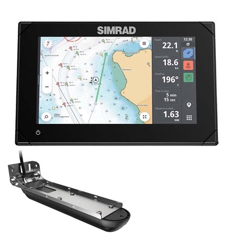 simrad nsx   combo chartplotter    transducer  hunt  fish