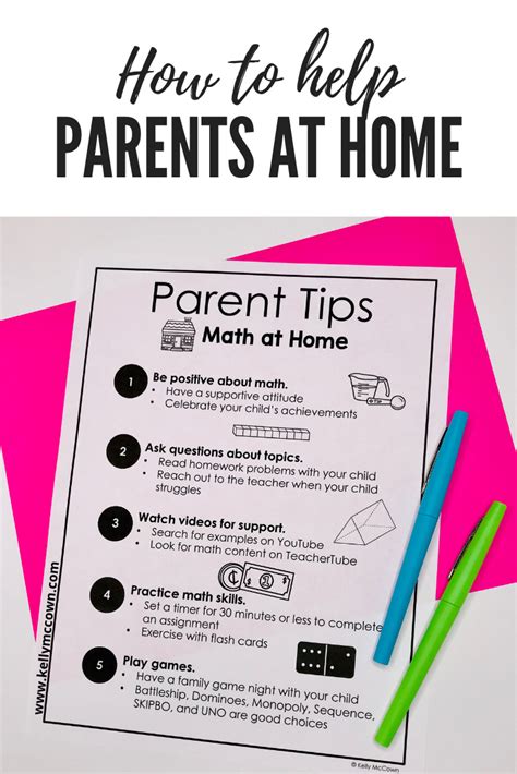 math tips  parents  home artofit