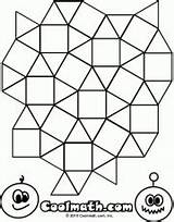 Tessellations Tessellation Sheets Worksheets Escher Templates Hexagon Honeycomb Coloringhome Weheartit sketch template