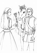 Prinzessin Ausmalbilder Malvorlagen Pferd Malvorlage Kinder Prinzessinnen Barbie Kostenlose sketch template