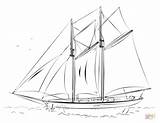 Voilier Barco Segelschiff Ausmalbilder Bateau Dessiner Supercoloring Zeichnen Catamaran Piratenschiff Ships Ausmalbild Kostenlos Ausdrucken sketch template