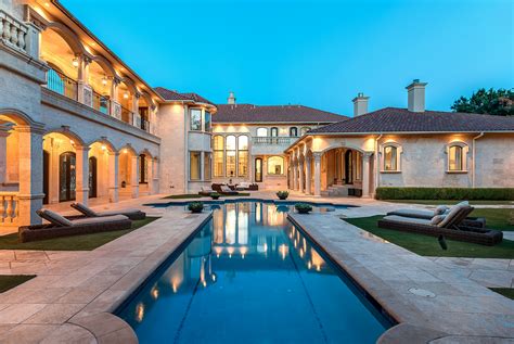 million  square foot mediterranean mansion  dallas tx homes   rich