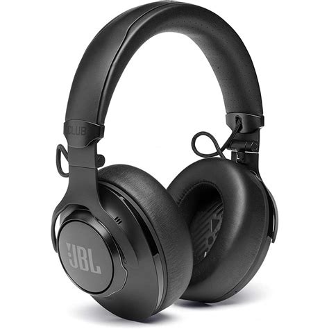 jbl club nc premium wireless  ear headphones   res sound