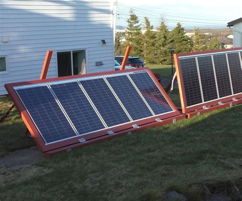 diy solar panel tilt  power  solar energize  life