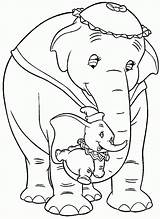 Dumbo Ausmalbild Coloringhome sketch template