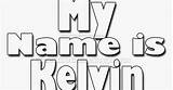Kelvin Names sketch template