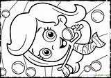 Coloring Bubble Guppies Pages Molly Guppy Getcolorings Cartoons Clipartmag Drawing Print Color sketch template
