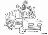 Ice Cream Truck Coloring Pages Jimenopolix Getcolorings Deviantart Color Colo Printable Comments sketch template