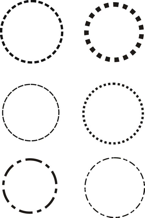 dotted  circle vector welovesolo