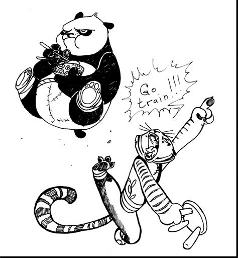 kung fu panda tigress coloring pages  getdrawings