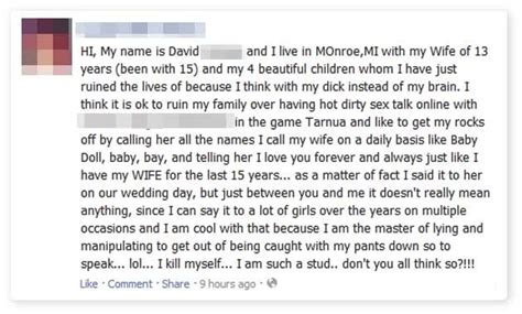 the best examples of people caught cheating on facebook