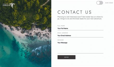 html contact form examples ui fresh