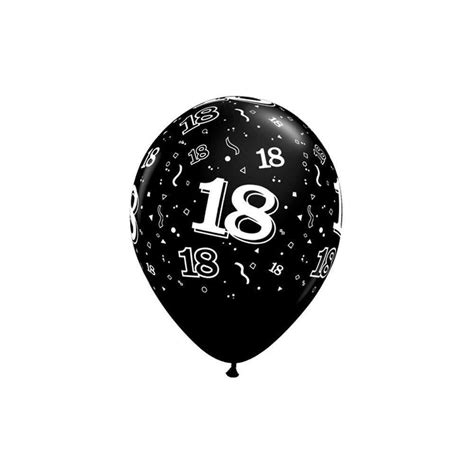 balloons cm   print number  black