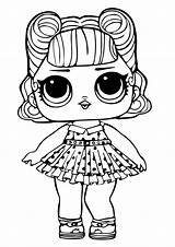 Lol Coloring Surprise Doll Dolls Pages Print Printable sketch template