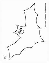 Bat Printable Bats Large Templates Coloring Firstpalette Pages sketch template