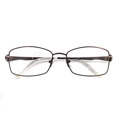 elegant lady women eyeglasses rectangle optical frame cheap price ce