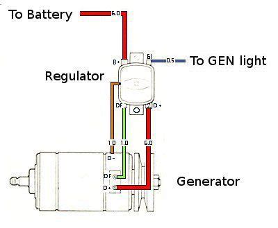 volt generator wiring diagram