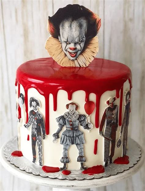 Pennywise Cake Design Images Pennywise Birthday Cake Ideas In 2021