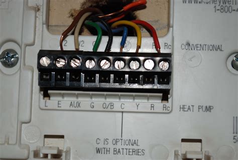 wiring diagram  honeywell home thermostat