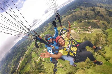 Tandem Paragliding Flight In Medellín The Best Experience 2023