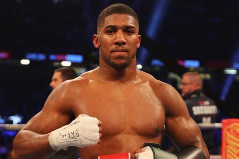 Anthony Joshua I Need To Face Deontay Wilder For The Good Of Boxing
