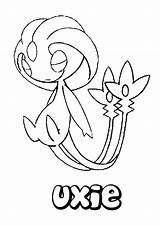 Pokemon Coloring Pages Kids Uxie Printable Shinx Print Book Color Sheets Colouring Psychic Hellokids Colorear Para Bestcoloringpagesforkids Inspire Dibujos Join sketch template