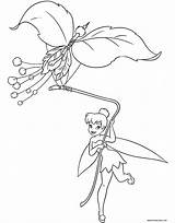 Tinker Bell Flying Disney Coloring Pages Fairies Kite Disneyclips Tink Fairy Face Pretty Funstuff sketch template