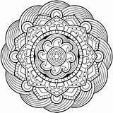Mandala Coloring Pages Adult Mandalas Flower Adults Simple Drawing Waffle Large Color Colouring Printable Online Easy Animals Books Mandela Print sketch template
