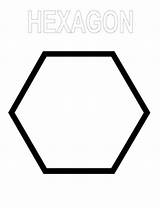 Hexagon Shape Coloring Icon Pages Colouring Clipart Print Shapes Color Iconfinder 456px 24kb Kinderart Library Editor sketch template