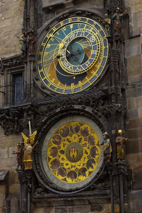 Astronomical Clock Prague Old Town Square Prague Famous Castles