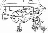 Pilot Coloring Pages sketch template