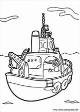 Coloring Pages Heroes Higglytown Tugboat Colorir City Herois Cidade Drawings Pintar Drawing Colour Paint Getcolorings Coloriage Book Print Info sketch template