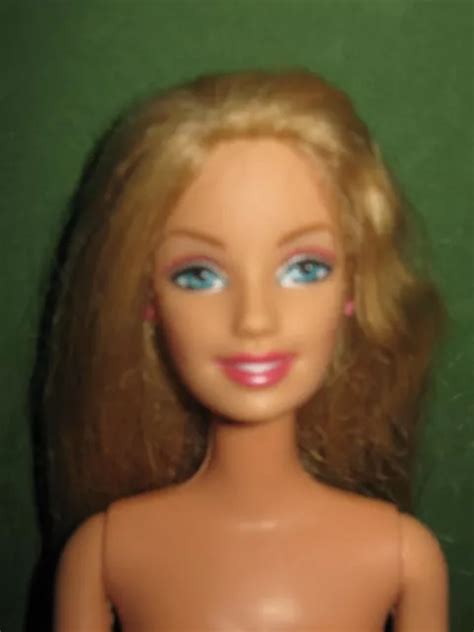 Honey Blond Barbie Doll Belly Button Body Beach Feet Nude 10 00