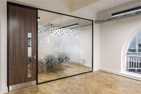 Slim Line Glass Partitioning Komfort Polar 54 Gyc Glass Partitions