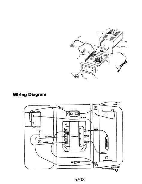 sears battery charger wiring diagram wiring diagram